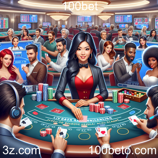 Atração dos Jogos ao Vivo no 100bet